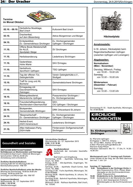 Der Uracher KW 39-2015