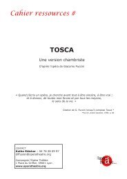 Cahier ressources # TOSCA