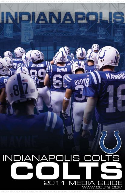 2011 Colts Media Guide - Nfl