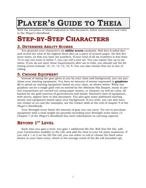 D&D Race Guide: How to Play a Shifter - Bell of Lost Souls