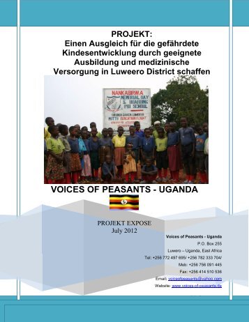 VOICES OF PEASANTS - UGANDA