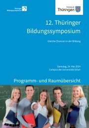 12 Thüringer Bildungssymposium