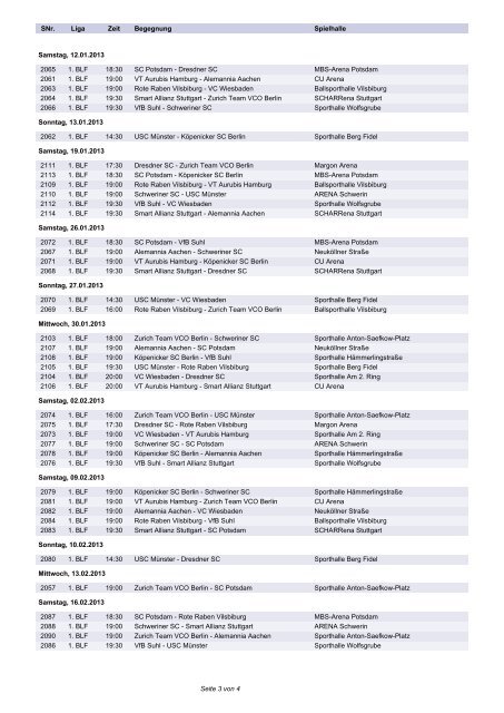 LigaExpress - DVL - Deutsche Volleyball Liga