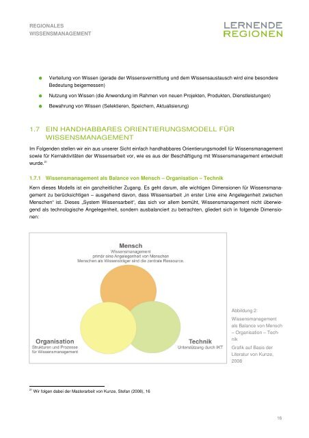 Regionales Wissensmanagement - Österreichisches Institut für ...