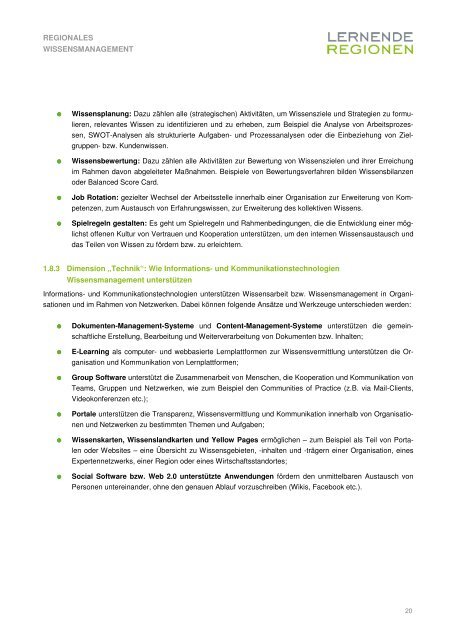Regionales Wissensmanagement - Österreichisches Institut für ...