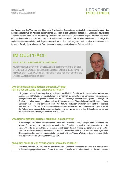 Regionales Wissensmanagement - Österreichisches Institut für ...