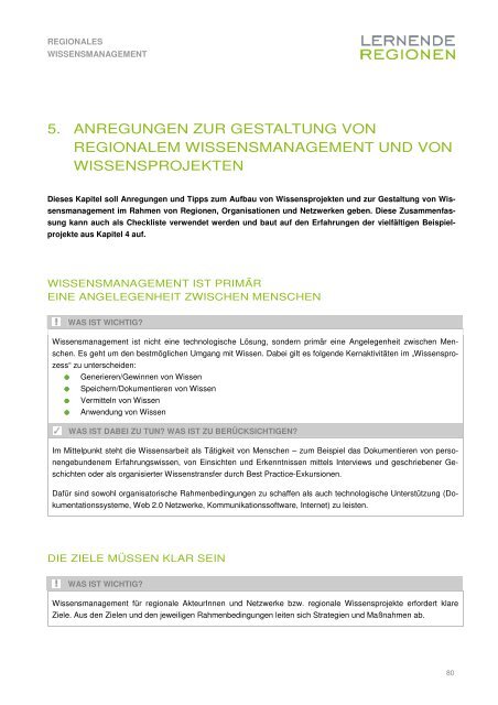 Regionales Wissensmanagement - Österreichisches Institut für ...