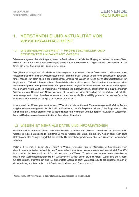 Regionales Wissensmanagement - Österreichisches Institut für ...