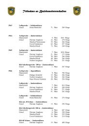 Teilnahme an Bezirksmeisterschaften