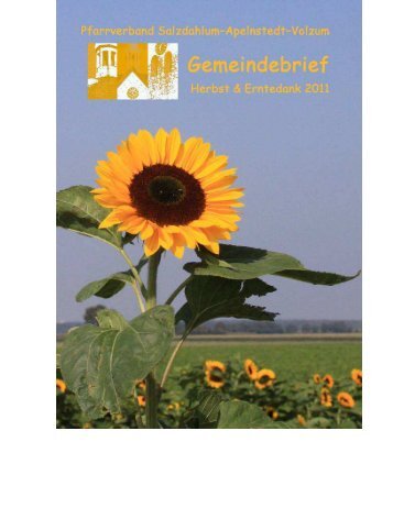 Herbst_Erntedank 2011 - Pfarrverband Salzdahlum, Apelnstedt und ...