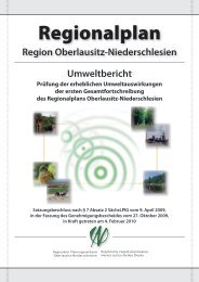 Umweltbericht zur Ersten Gesamtfortschreibung des Regionalplans ...