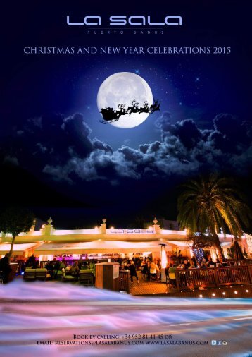 La Sala Banus Christmas Brochure 2015