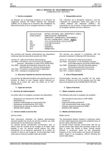 aip gen 3.4-1 maroc 20 apr 2009 service de l'information ...