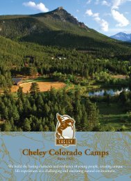 Cheley Colorado Camps