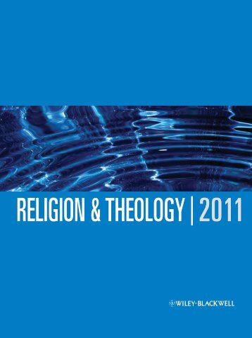 RELIGION & THEOLOGY 2011