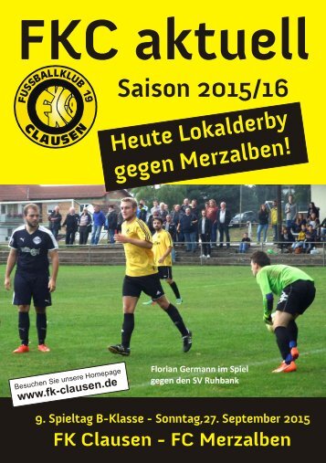 FKC Aktuell - 09. Spieltag - Saison 2015/2016