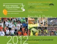 Results & Photos - Kaiser Permanente Corporate Run/Walk