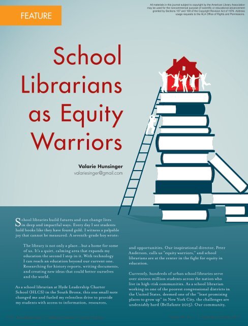 School Librarians as Equity Warriors