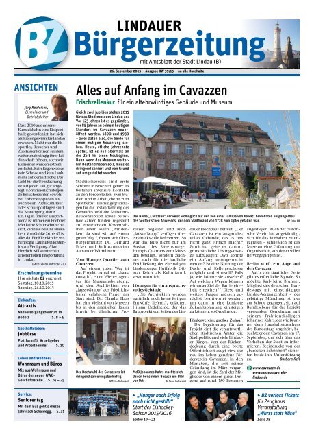 26.09.2015 Lindauer Bürgerzeitung