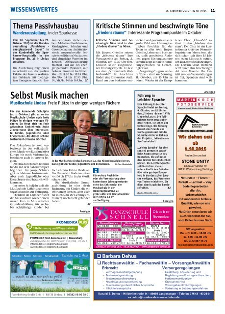 26.09.2015 Lindauer Bürgerzeitung