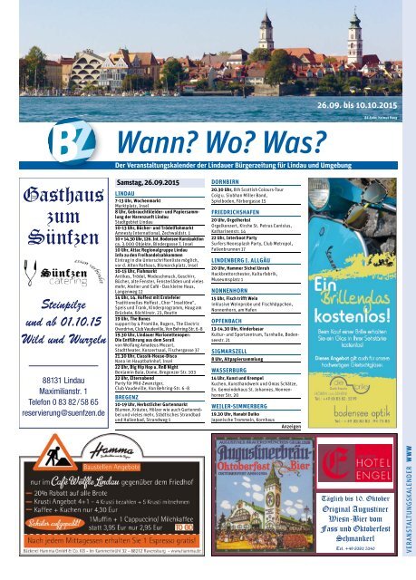 26.09.2015 Lindauer Bürgerzeitung