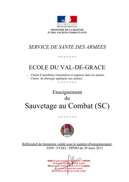 Sauvetage au Combat (SC)