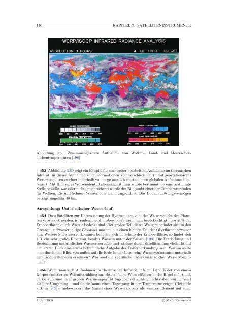 Erdfernerkundung - Numerische Physik: Modellierung