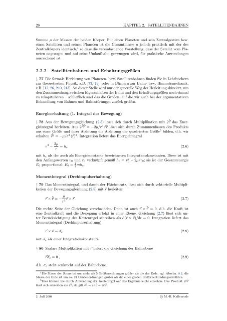 Erdfernerkundung - Numerische Physik: Modellierung