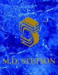M.D STETSON