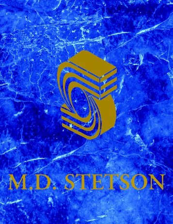 M.D STETSON