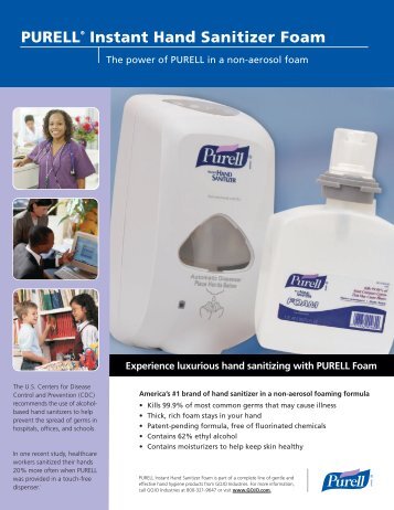 PURELL Instant Hand Sanitizer Foam