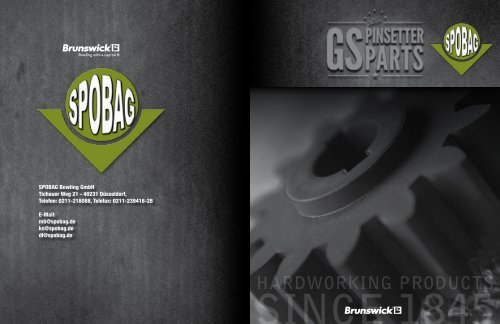 GS Only Products Catalog 2012 - Spobag