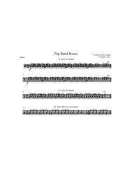 Pep Band Pieces Snare.pdf - NCSBands