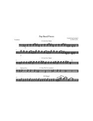 Pep Band Pieces Trombone.pdf - NCSBands