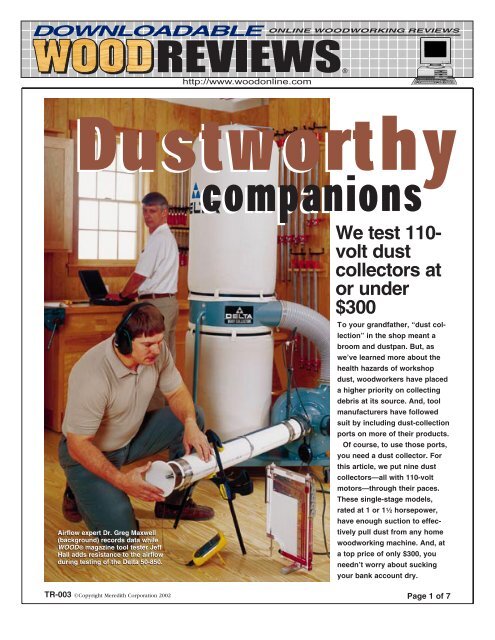 Dust Collector Review