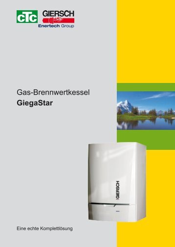 Gas-Brennwertkessel GiegaStar