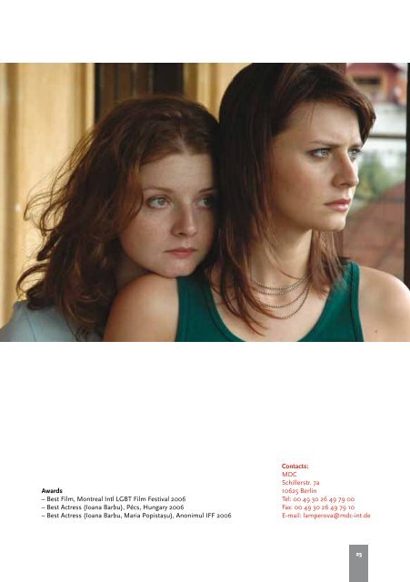 Catalog Filme Romanesti 2006 - Romanian Film Promotion