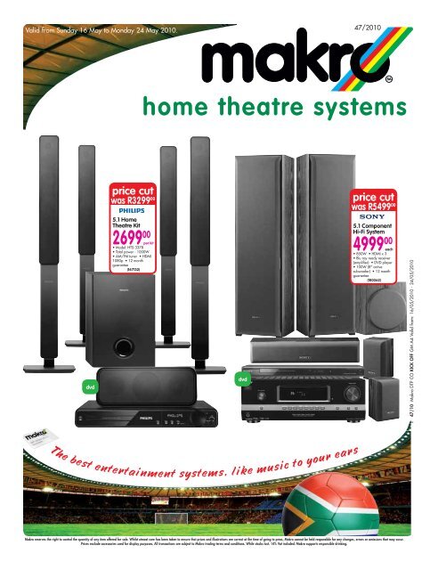 sony 6.2 home theatre system for sale