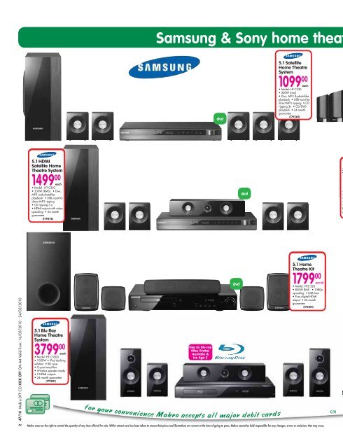 home theatre systems - Makro