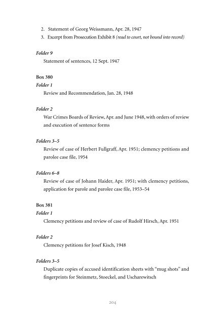 concentration camp complex - National Archives and Records ...