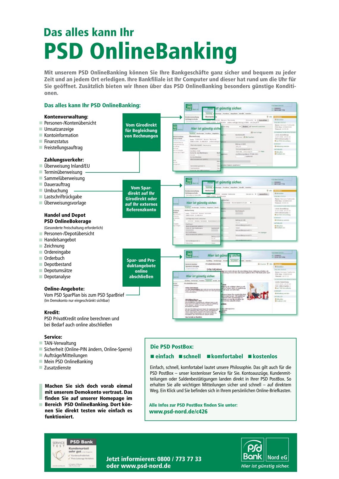 Wwwpsd Bankde Online