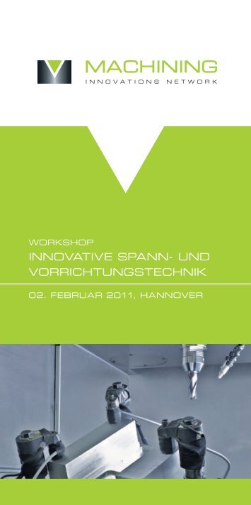 Innovative Spann- und Vorrichtungstechnik