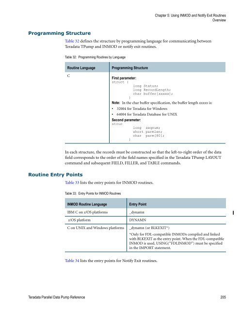 Teradata Parallel Data Pump