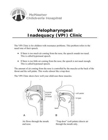 Velopharyngeal Inadequacy (VPI) Clinic