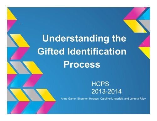 Understanding the Gifted Identification Process