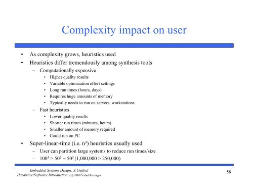 Hardware/Software Introduction Chapter 1 Introduction