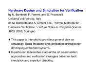 Hardware Design and Simulation for Verification