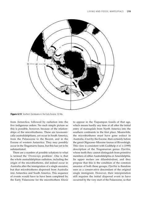 The Origin and Evolution of Mammals - Moodle