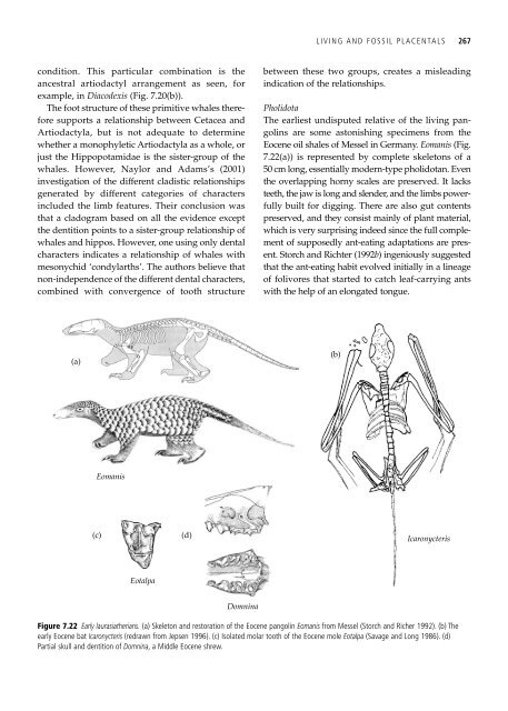 The Origin and Evolution of Mammals - Moodle