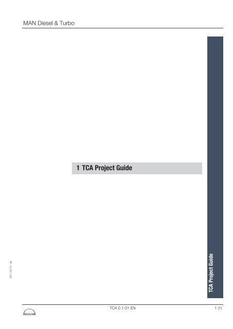 TCA Project Guide - Document - MAN Diesel & Turbo